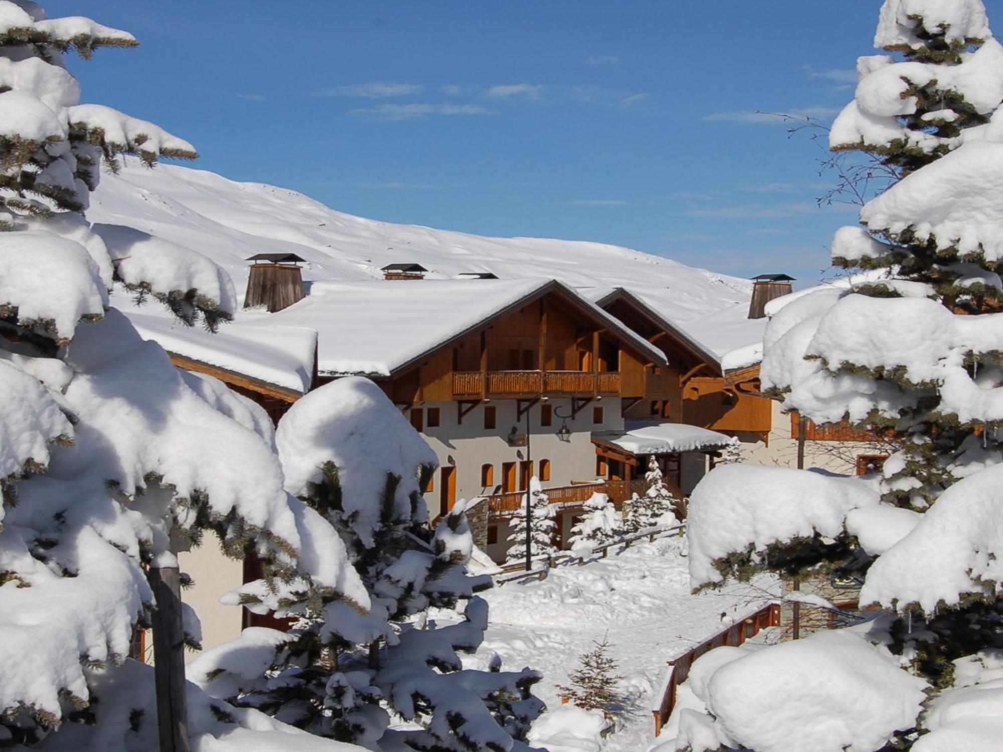 Le Hameau De La Sapiniere Aparthotel Saint-Martin-de-Belleville Bagian luar foto
